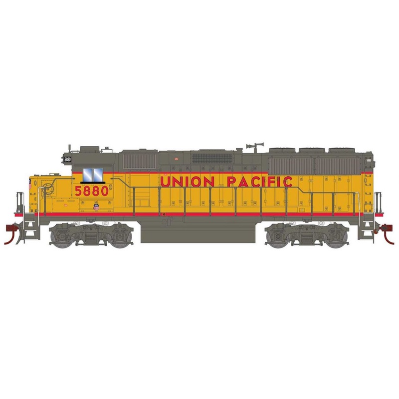 Athearn RTR 1161 HO Scale GP60 Diesel Union Pacific UP 5880 DCC/Sound
