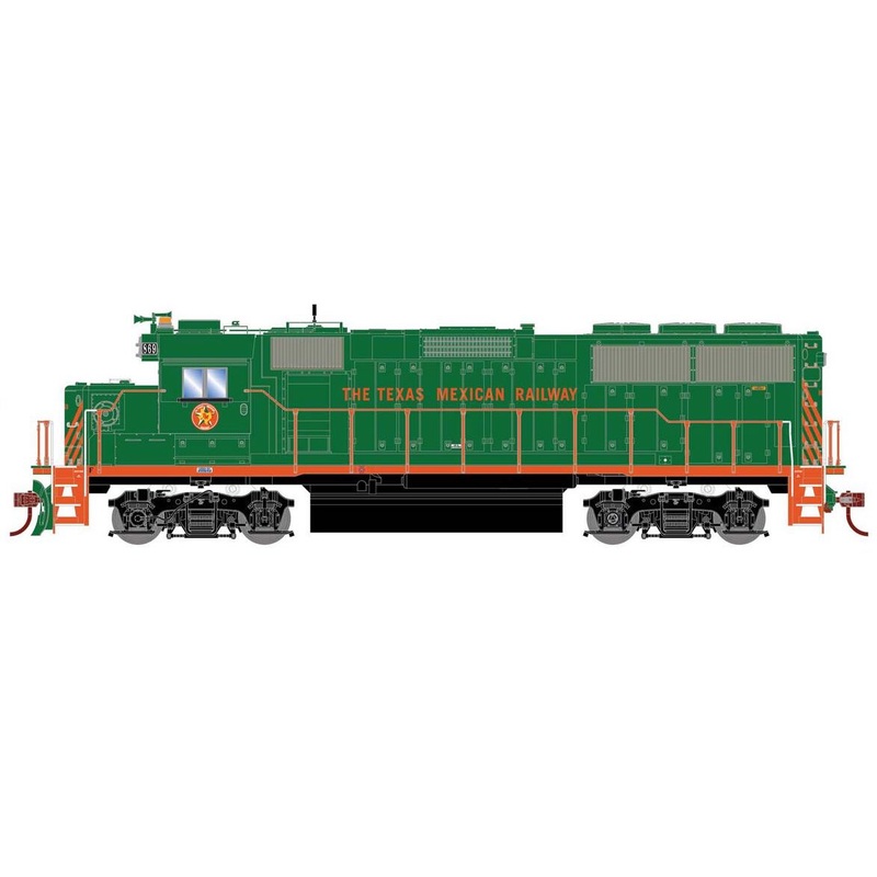 Athearn RTR 1211 HO Scale GP60 Diesel Texas Mexican Railway TM 869 DCC/Sound
