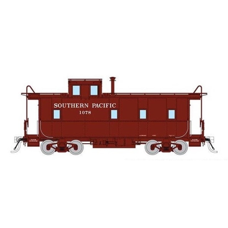 Rapido Trains 162012 HO Scale C-40-3 Steel Caboose Southern Pacific "Serif " SP 1232