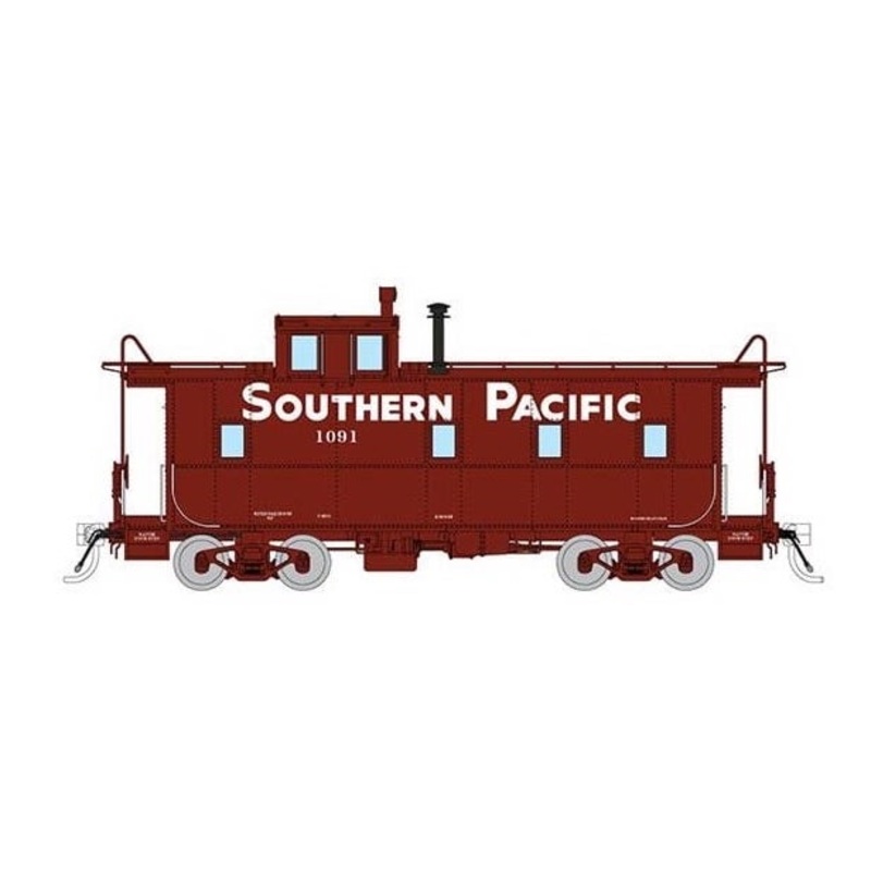 Rapido Trains 162013 HO Scale C-40-3 Steel Caboose Southern Pacific "Gothic with Roofwalk" SP 1091