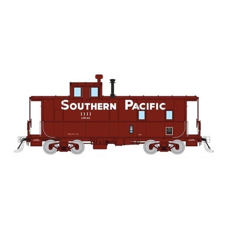 Rapido Trains 162016 HO Scale C-40-3 Steel Caboose Southern Pacific "Gothic NO Roofwalk" SP 1111