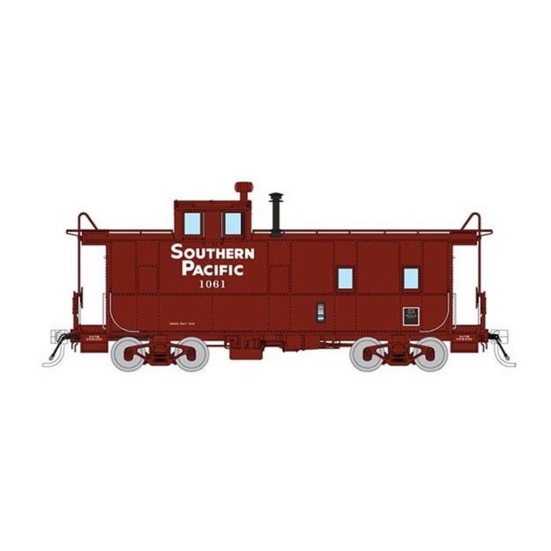 Rapido Trains 162021 HO Scale C-40-3 Steel Caboose Southern Pacific "Gothic Small with Roofwalk" SP