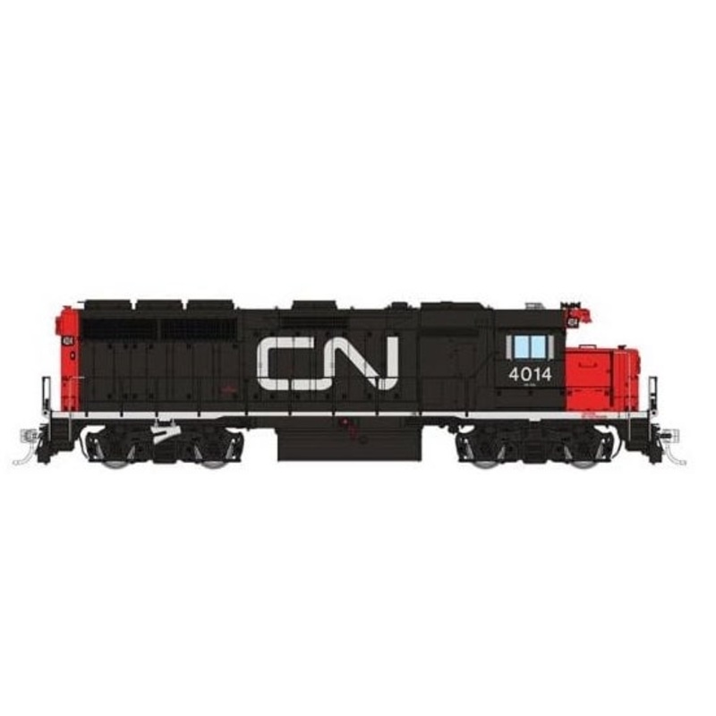 Rapido Trains 40503 HO Scale EMD GP40 Diesel Canadian National "Noodle" CN 4017 DCC & Sound