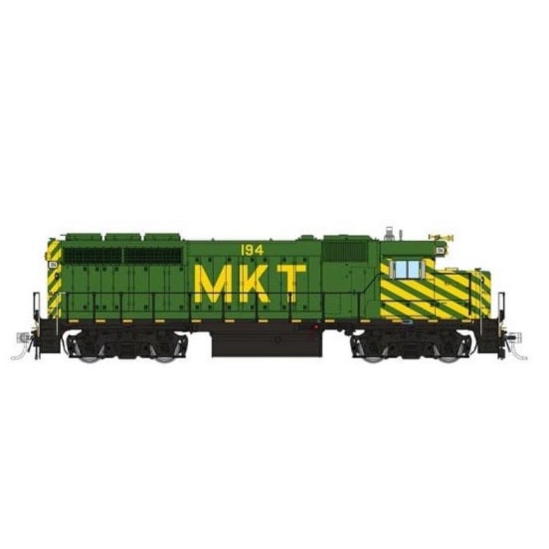 Rapido Trains 40517 HO Scale EMD GP40 Diesel Mother + Slug MKT 226/501 DCC & Sound
