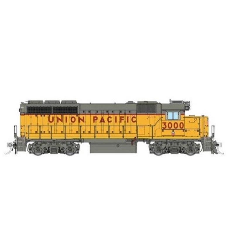 Rapido Trains 40529 HO Scale EMD GP40 Diesel Mother + Slug Union Pacific UP 3000/S-300 DCC & Sound