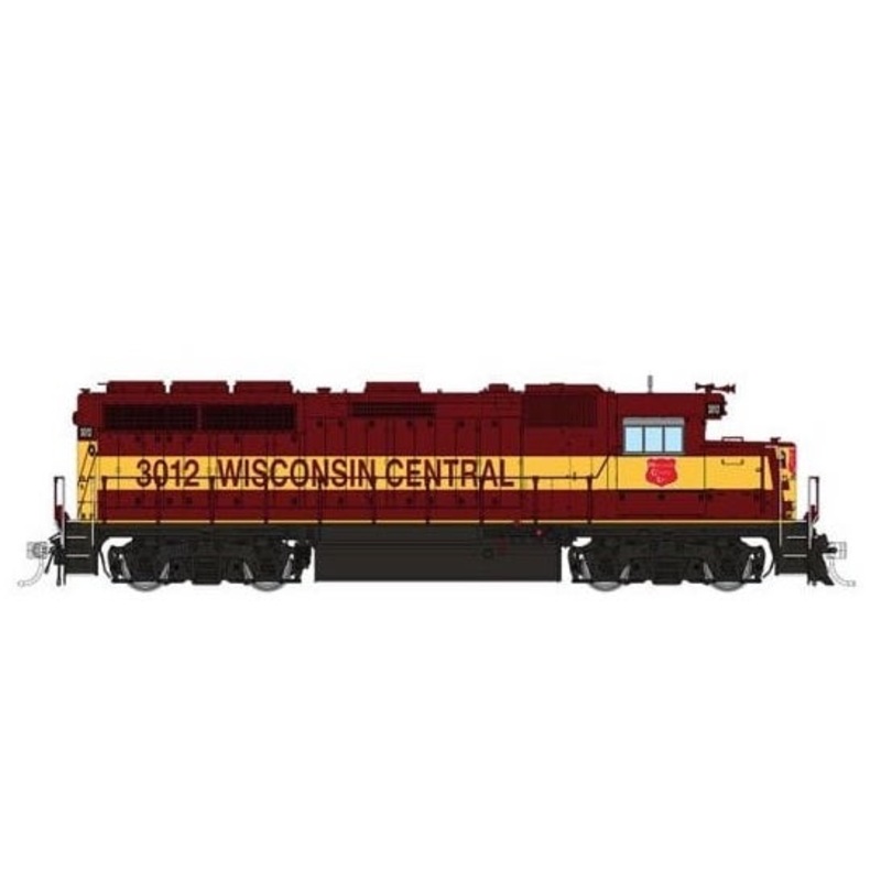 Rapido Trains 40532 HO Scale EMD GP40 Diesel Wisconsin Central WC 3012 DCC & Sound