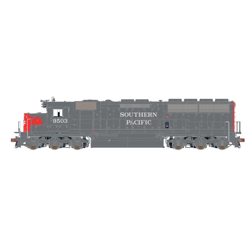 ScaleTrains Museum Quality 70097 HO Scale EMD SD45X Southern Pacific "Repaint" SP 9503 DCC & LokSound