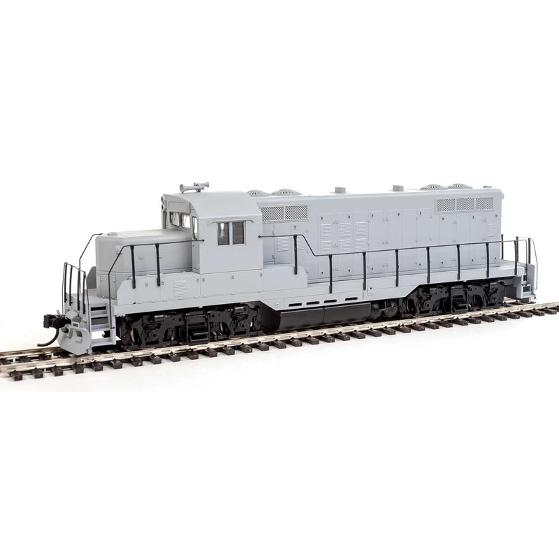 Walthers Mainline 910-10400 HO Scale EMD GP9 Ph II Chop Nose Undecorated (Gray) DC