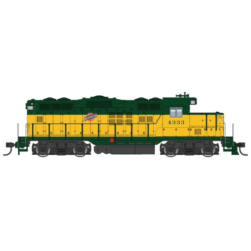 Walthers Mainline 910-20437 HO Scale EMD GP9 Ph II Chop Nose Chicago NorthWestern C&NW 4306 DCC