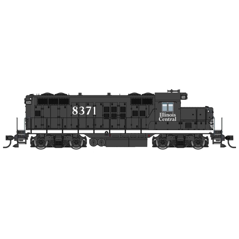 Walthers Mainline 910-20439 HO Scale EMD GP9 Ph II Chop Nose Illinois Central IC 8442 DCC