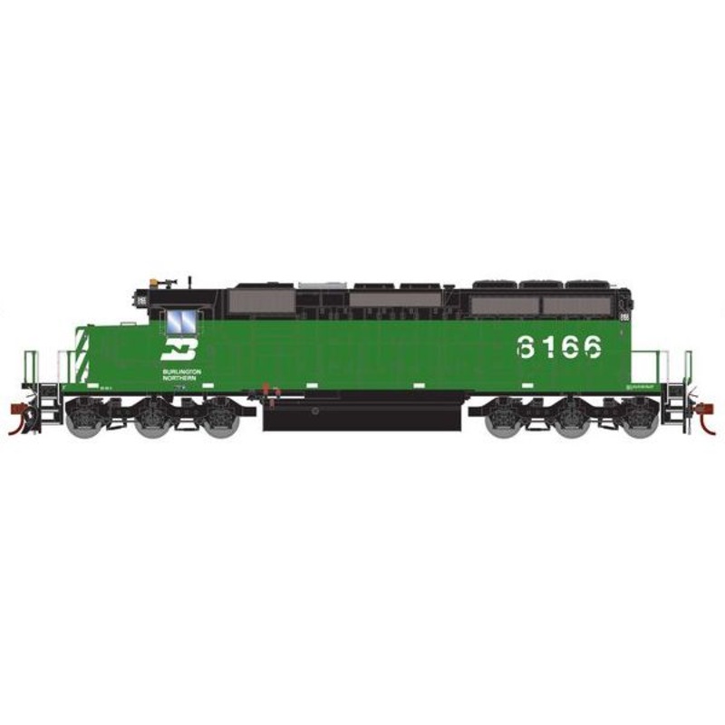 Athearn RTR 1231 HO Scale EMD SD40-2 Burlington Northern BN 8166 DC