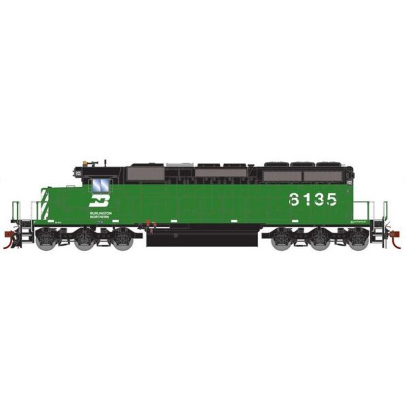 Athearn RTR 1234 HO Scale EMD SD40-2 Burlington Northern BN 8135 DC