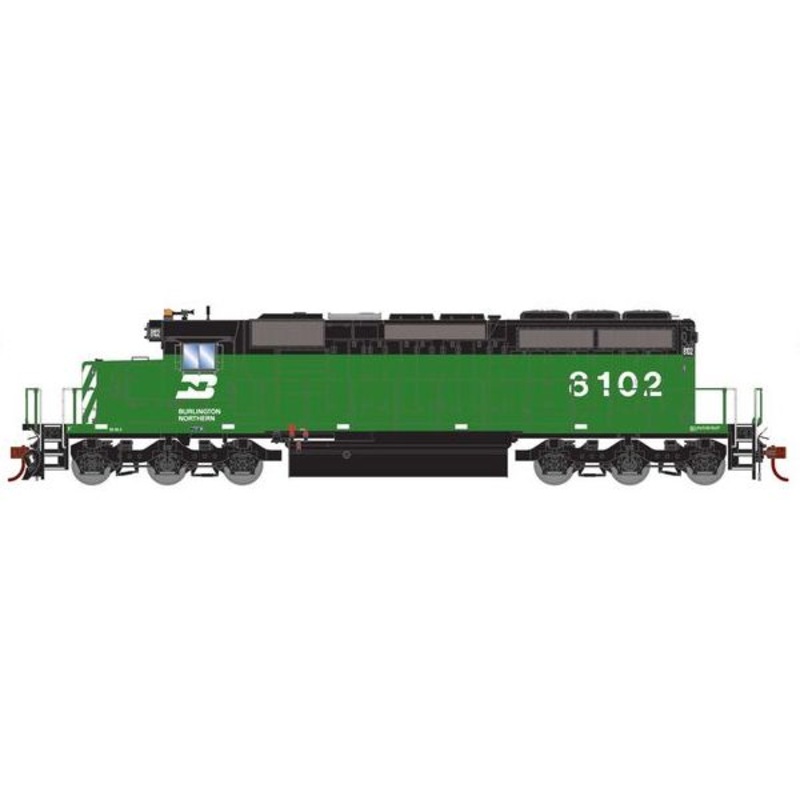 Athearn RTR 1236 HO Scale EMD SD40-2 Burlington Northern BN 8102 DC