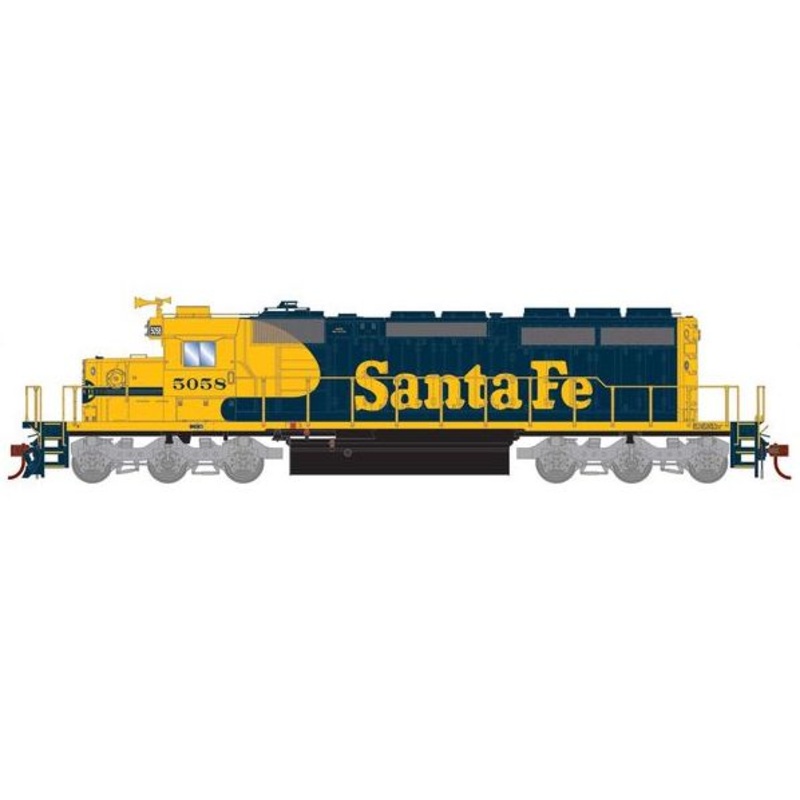 Athearn RTR 1240 HO Scale EMD  SD40-2 Santa Fe ATSF 5058 DC