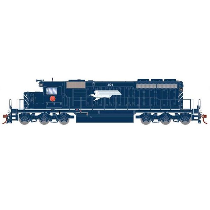 Athearn RTR 1241 HO Scale EMD SD40-2 Missouri Pacific MP 3139 DC