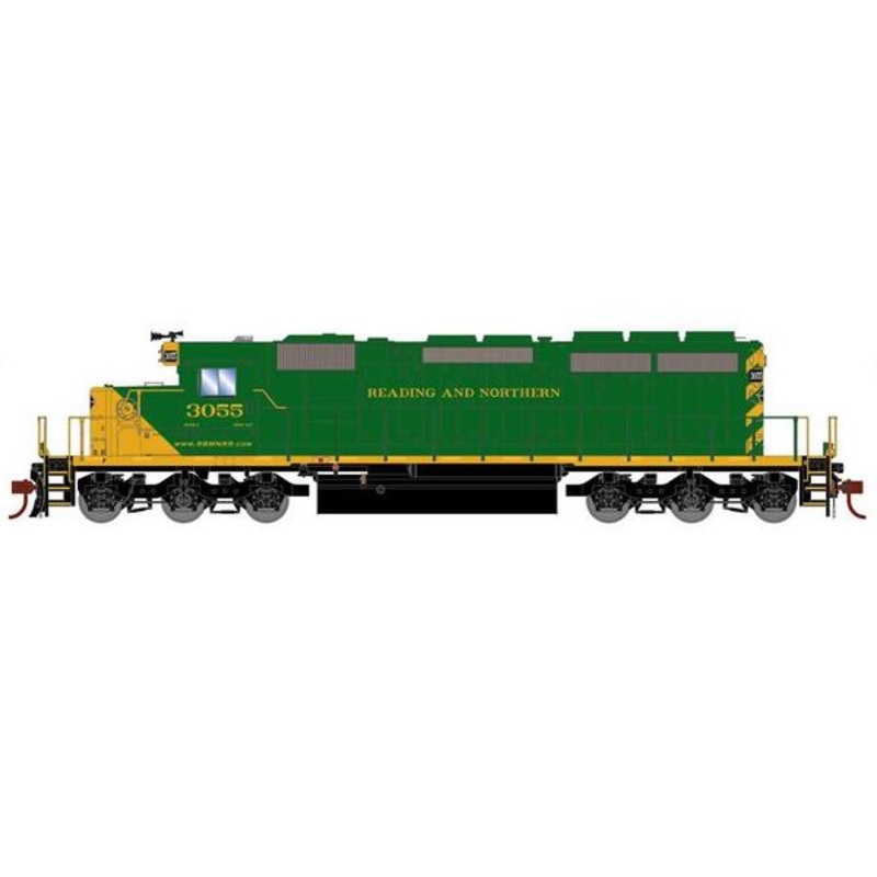 Athearn RTR 1269 HO Scale EMD SD40-2 Reading & Northern RBMN 3055 DCC/Sound