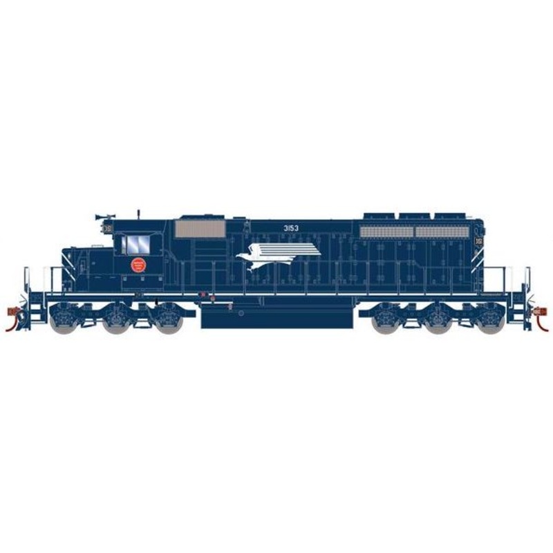 Athearn RTR 1270 HO Scale EMD SD40-2 Missouri Pacific MP 3153 DCC/Sound
