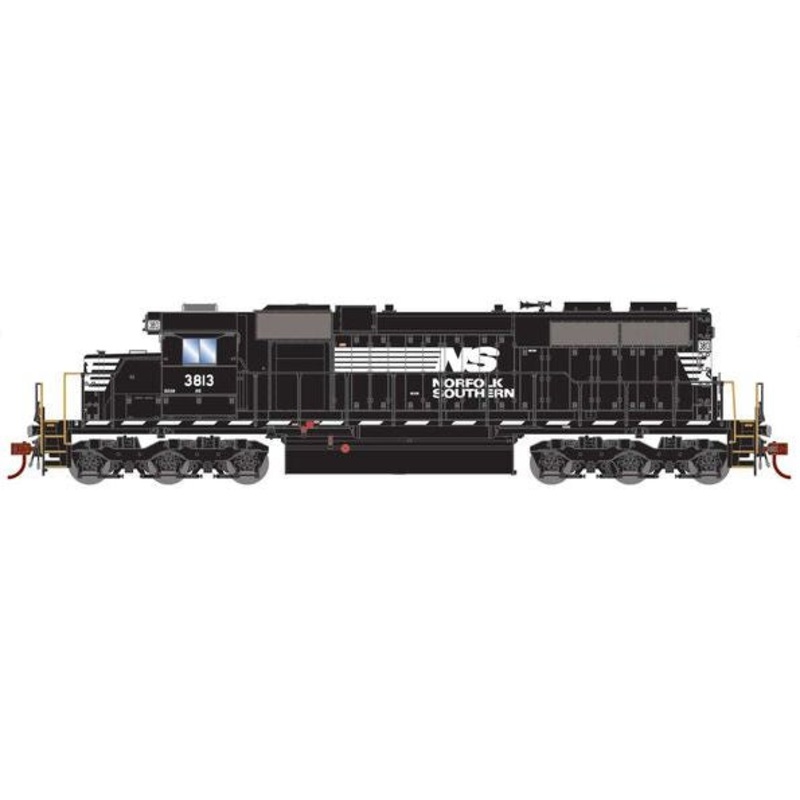 Athearn RTR 1433 HO Scale EMD SD38 Norfolk Southern NS 3813 DC