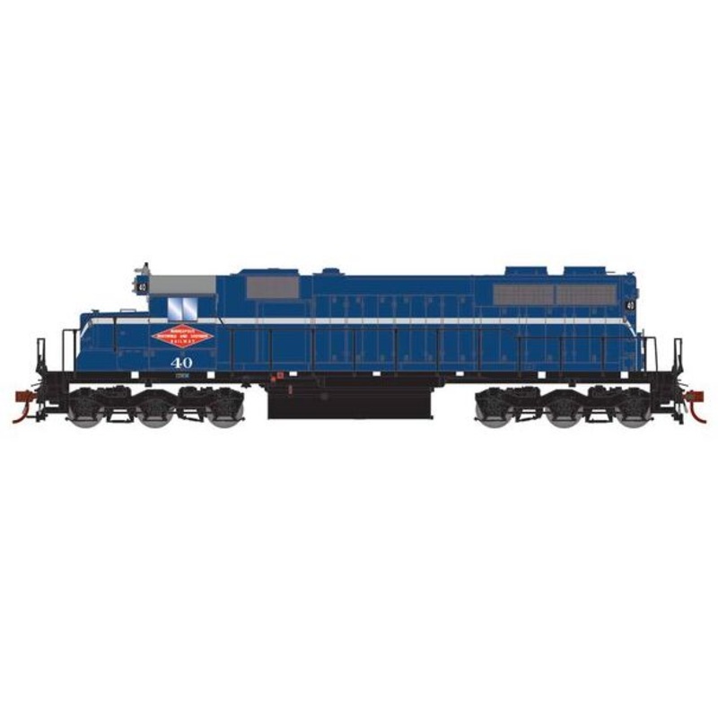 Athearn RTR 1449 HO Scale EMD SD39 Minneapolis Northfield & Southern MNS 40 DC