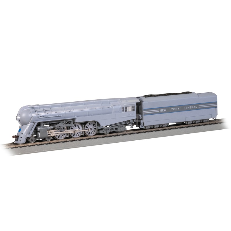 Bachmann 56601 HO Scale 4-6-4 Dreyfus Hudson Steam Loco New York Central NYC 5445 with DCC WOWSound