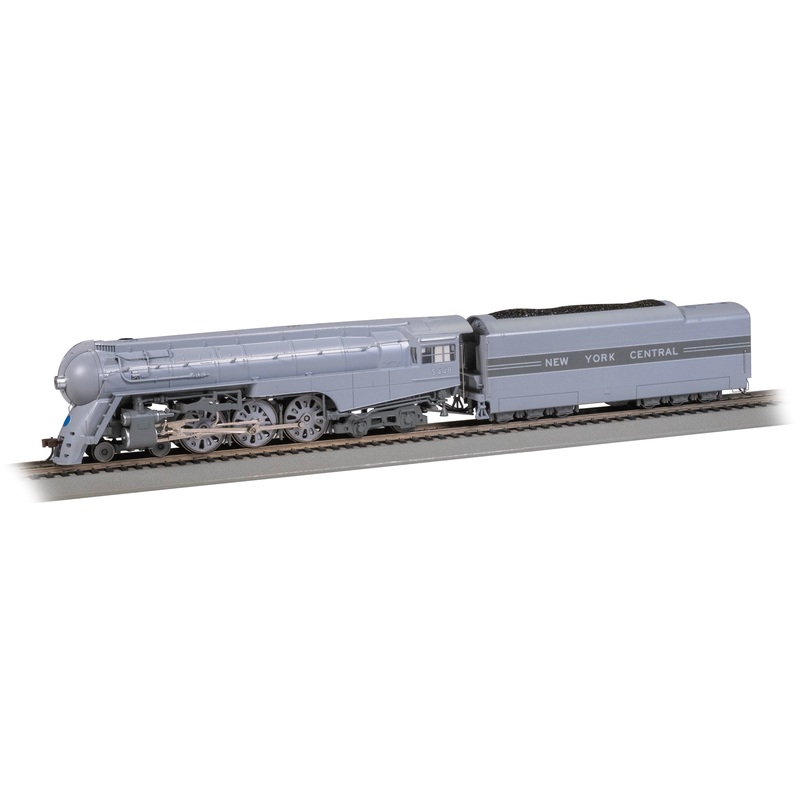 Bachmann 56602 HO Scale 4-6-4 Dreyfus Hudson Steam Loco New York Central NYC 5448 with DCC WOWSound