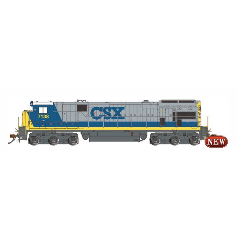 Bachmann 61302 HO Scale GE C36-7 Diesel CSXT 7138 with DCC & Sound