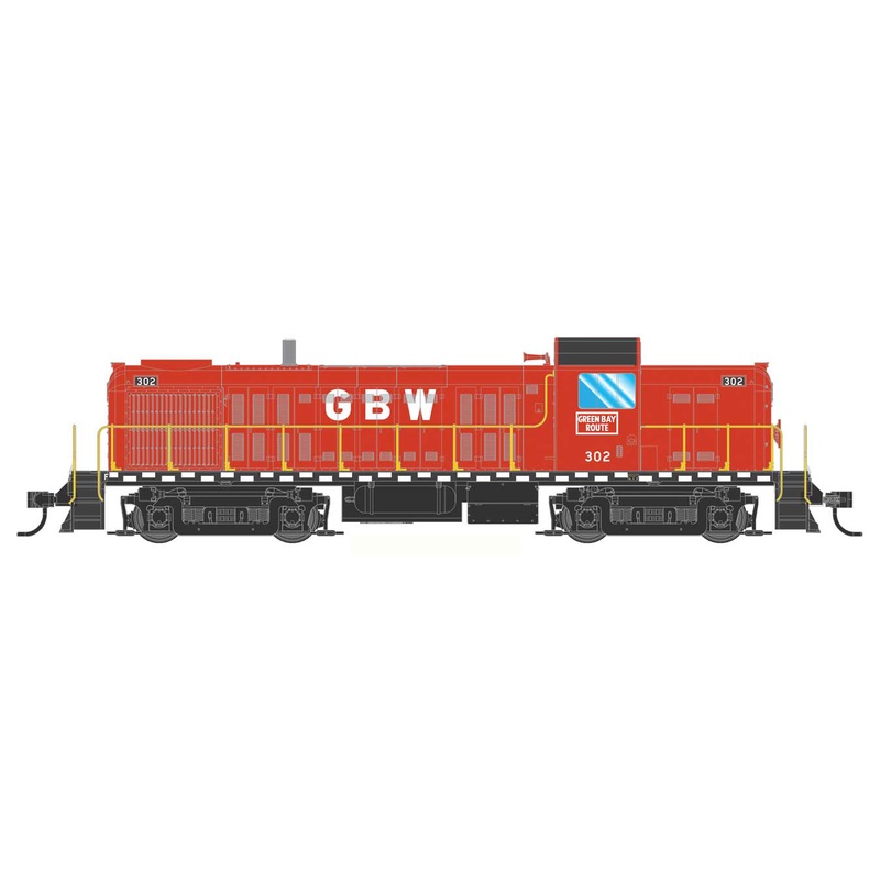 Walthers Mainline 910-20708 HO Scale Alco RS-2 Green Bay & Western GB&W 304 DCC/Sound