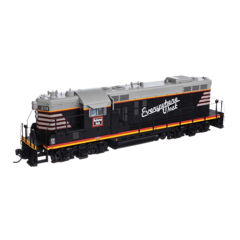 Walthers Proto 920-42713 HO Scale EMD GP9 Ph II Burlington CB&Q 274 DCC & LokSound