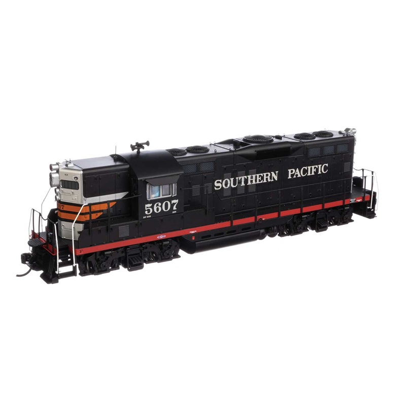 Walthers Proto 920-42721 HO Scale EMD GP9 Ph II Southern Pacific "Black Widow" SP 5607 DCC & LokSoun