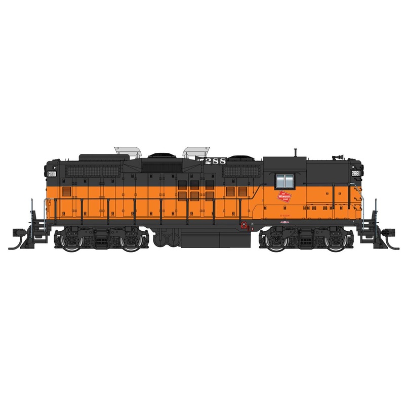 Walthers Proto 920-49808 HO Scale EMD GP9 Milwaukee Road MILW 305 w/ DC