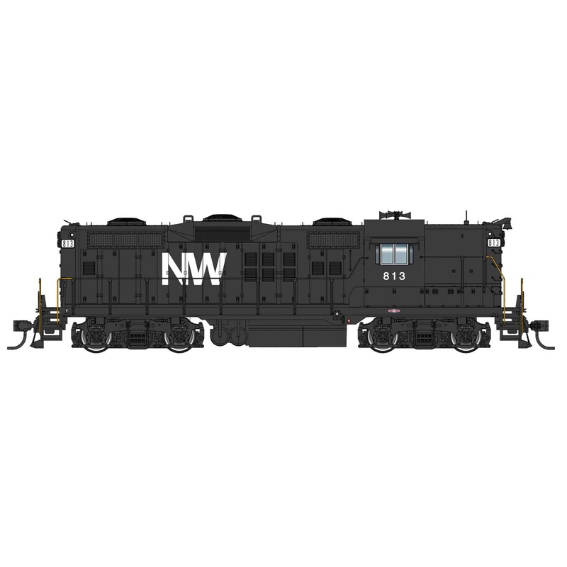 Walthers Proto 920-49809 HO Scale EMD GP9 Norfolk & Western N&W 835 w/ DC
