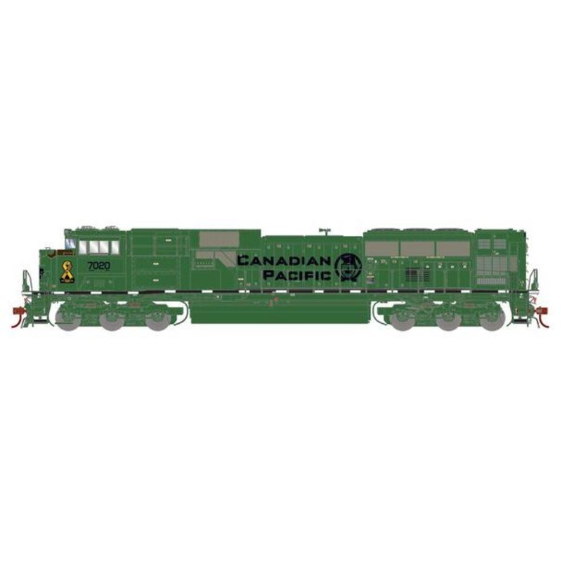 Athearn Genesis G1147 HO Scale SD70ACU Canadian Pacific CP 'Military Tribute' 7020 DC
