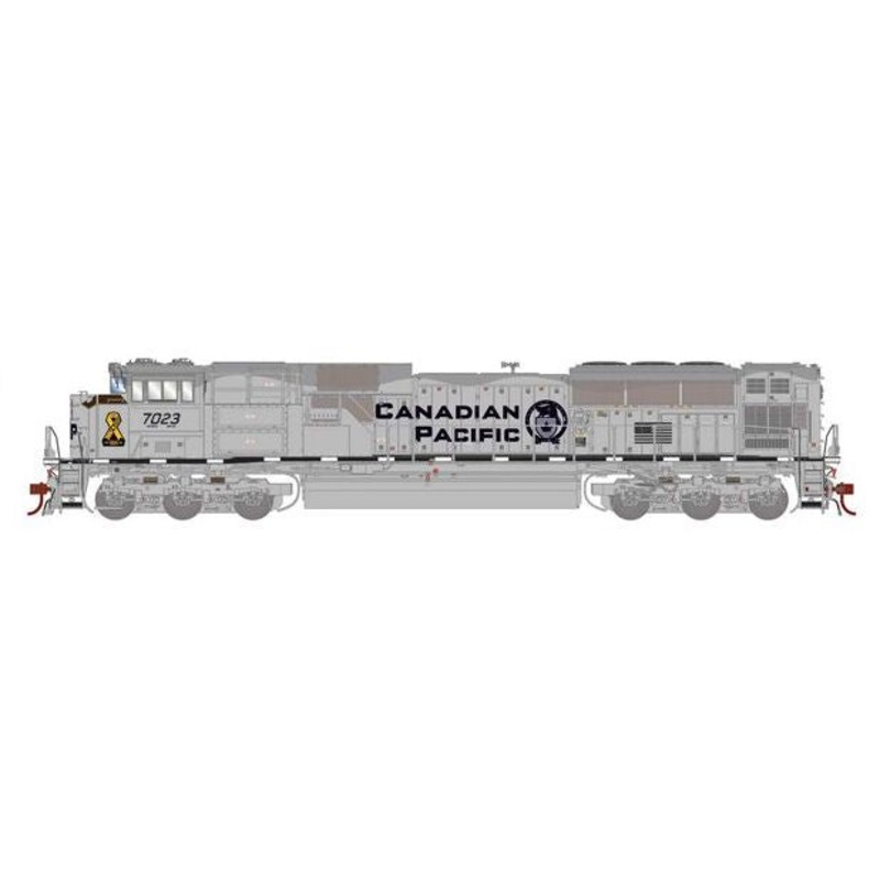 Athearn Genesis G1150 HO Scale SD70ACU Canadian Pacific CP 'Military Tribute' 7023 DC