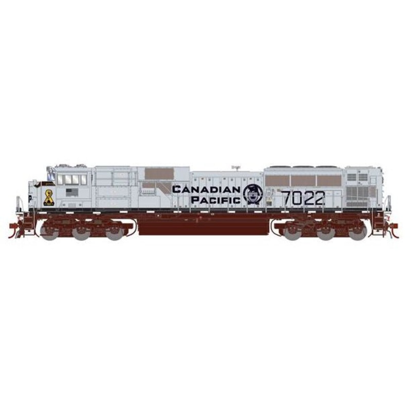 Athearn Genesis G1159 HO Scale SD70ACU Canadian Pacific CP 'Military Tribute' 7022 DCC/Sound