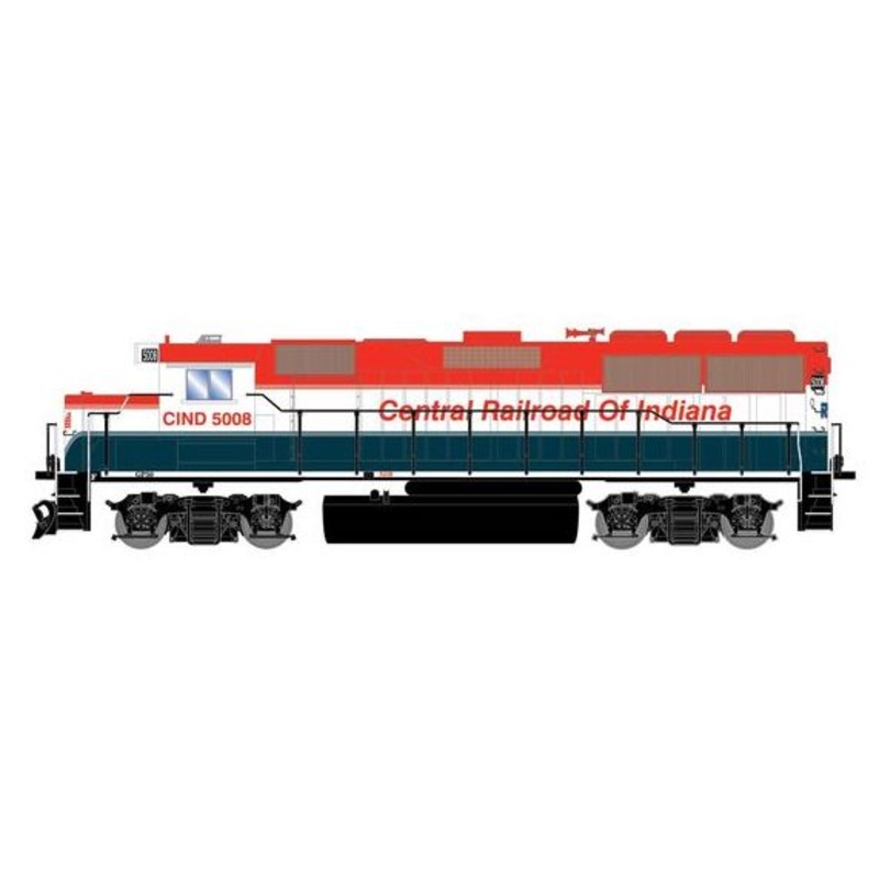 Athearn RTR 1511 HO Scale EMD GP50 Central Railroad of Indiana CIND 5008 DC
