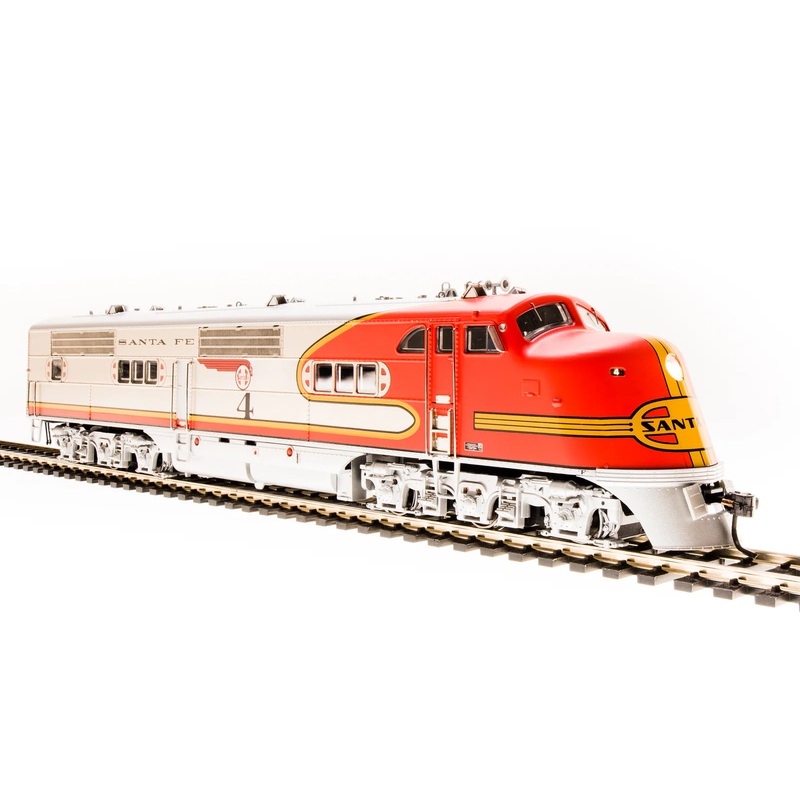 BLI 6891 HO Scale EMC E1A Diesel Santa Fe ATSF 4L Paragon4 (Sound/DC/DCC - 1940 Orange-Red)
