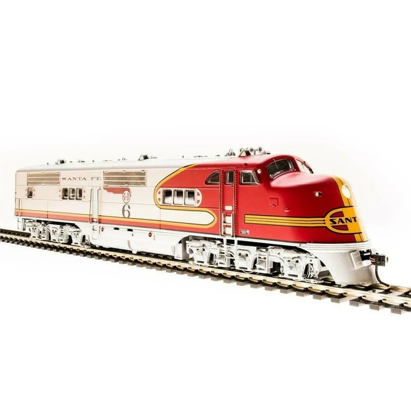 BLI 6894 HO Scale EMC E1A Diesel Santa Fe ATSF 4L Paragon4 (Sound/DC/DCC - Pre-46 Signal Red)