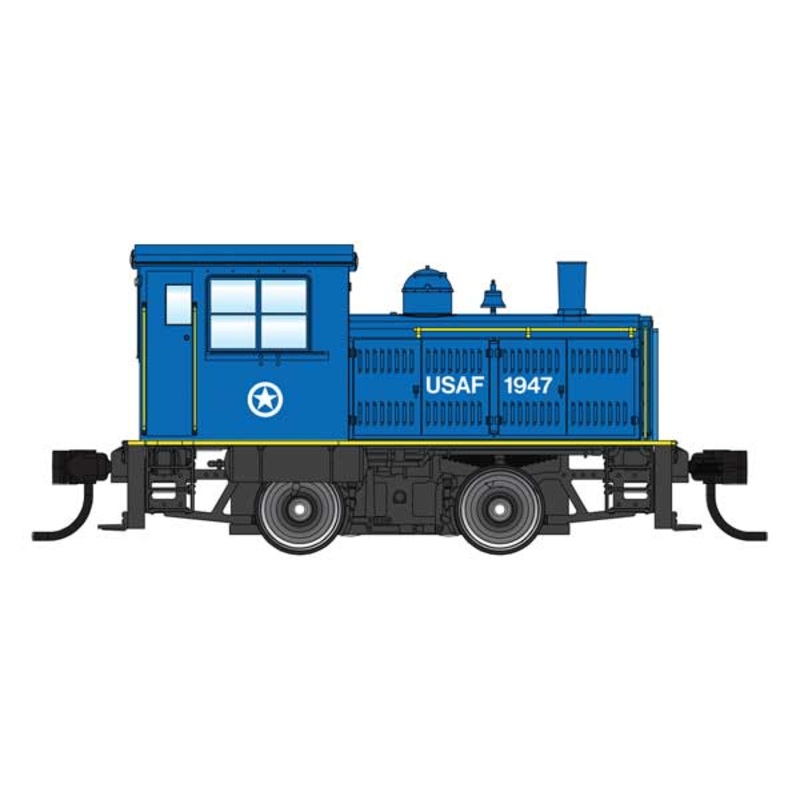 Walthers 910-20016 Plymouth ML-8 Switcher USAF with DCC