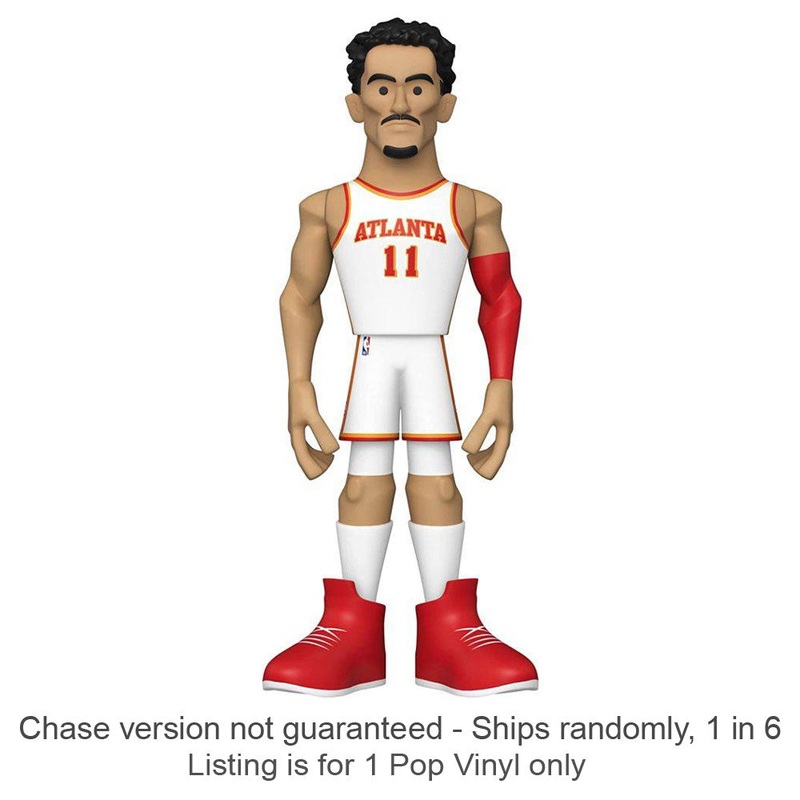 Atlanta Hawks Trae Young 12 "Vinyl Gold Chase Ships 1 sur 6