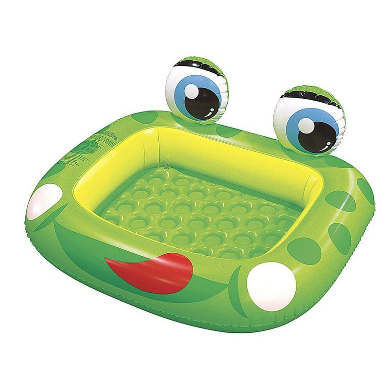 Baby Pool Frog avec des yeux de cloche (128x110 cm)