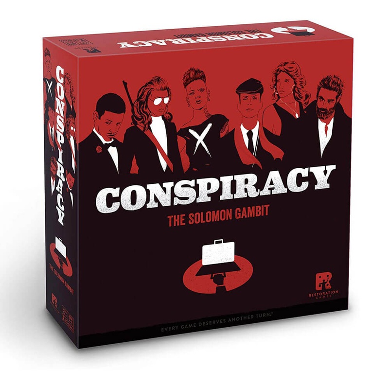 Conspiration le jeu de socit Salomon Gambit
