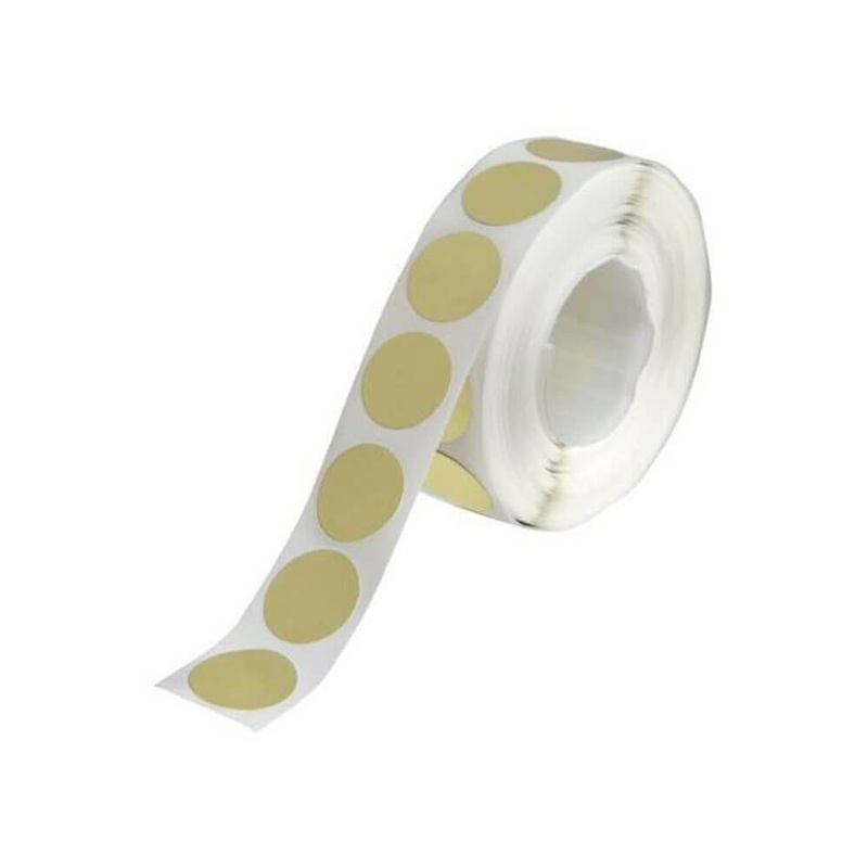 Esselte quik stik tiquettes de points auto-adhsives 650pk 14 mm (or)