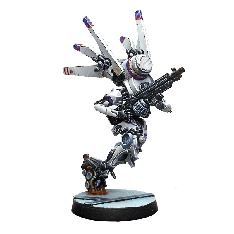 Infinity Aleph Miniatures Garuda Tacbots (fusil de fusil  bord)