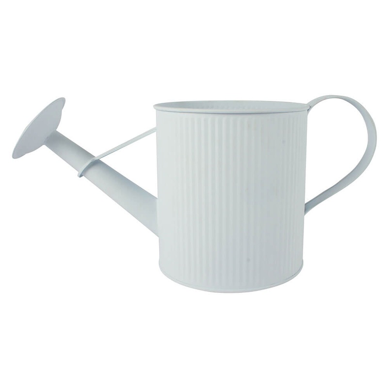 L'eau Maja Bloss peut planter blanc (16x15x15cm)