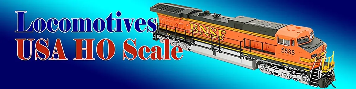 HO Scale Locomotives – Save 50% on Steam, Diesel & Electric Engines